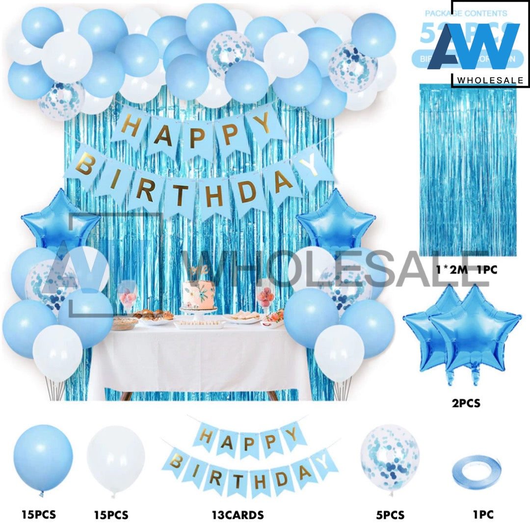 PS-300 (1 set) 52 in 1 Balloon Backdrop Set