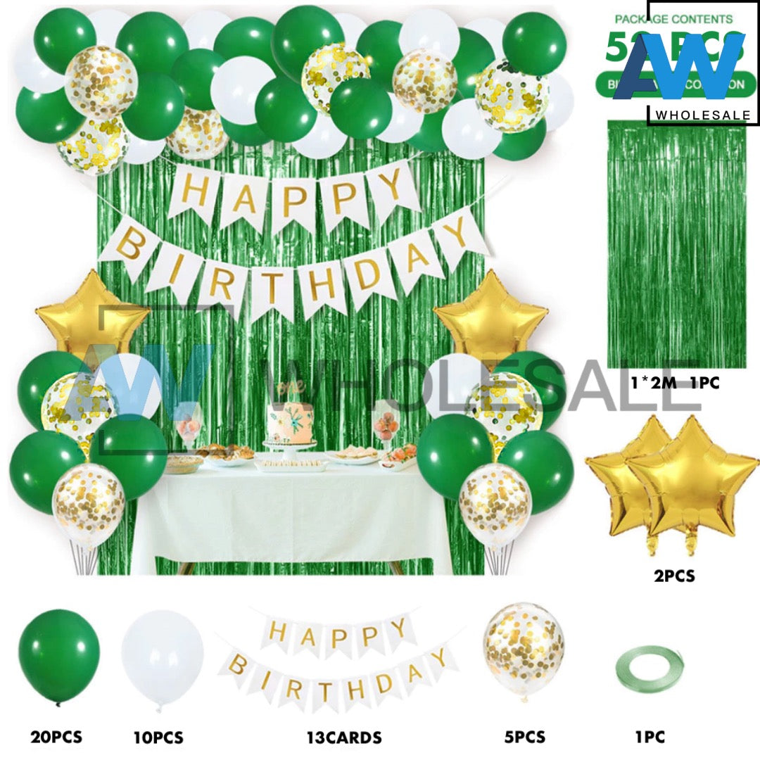 PS-300 (1 set) 52 in 1 Balloon Backdrop Set