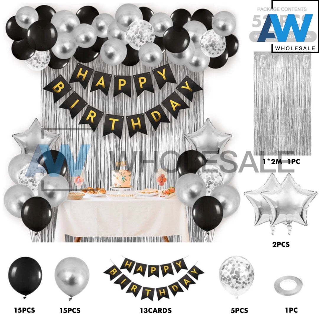 PS-300 (1 set) 52 in 1 Balloon Backdrop Set