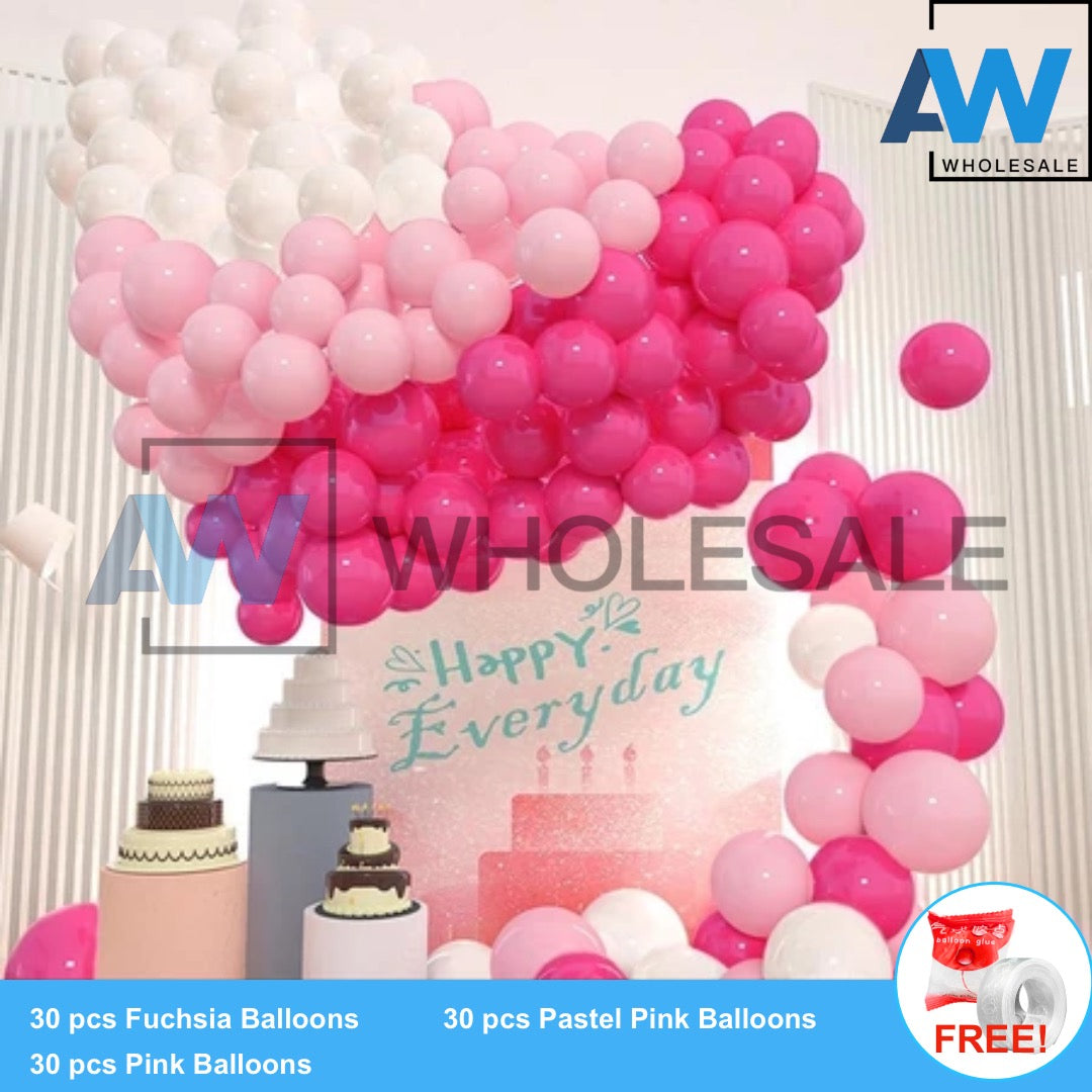 PS-302 (1 set) 90 in 1 Rainbow Balloon Set
