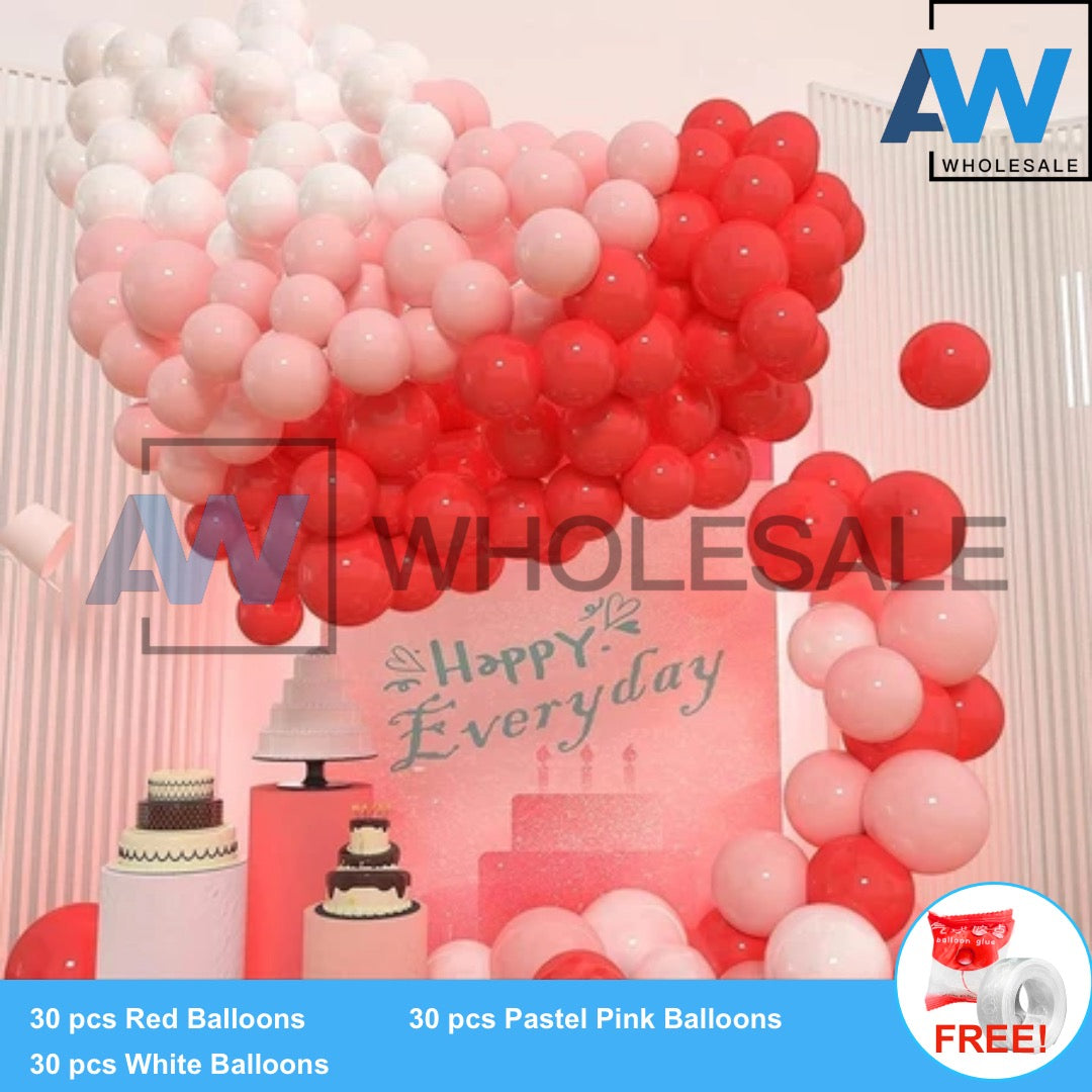 PS-302 (1 set) 90 in 1 Rainbow Balloon Set