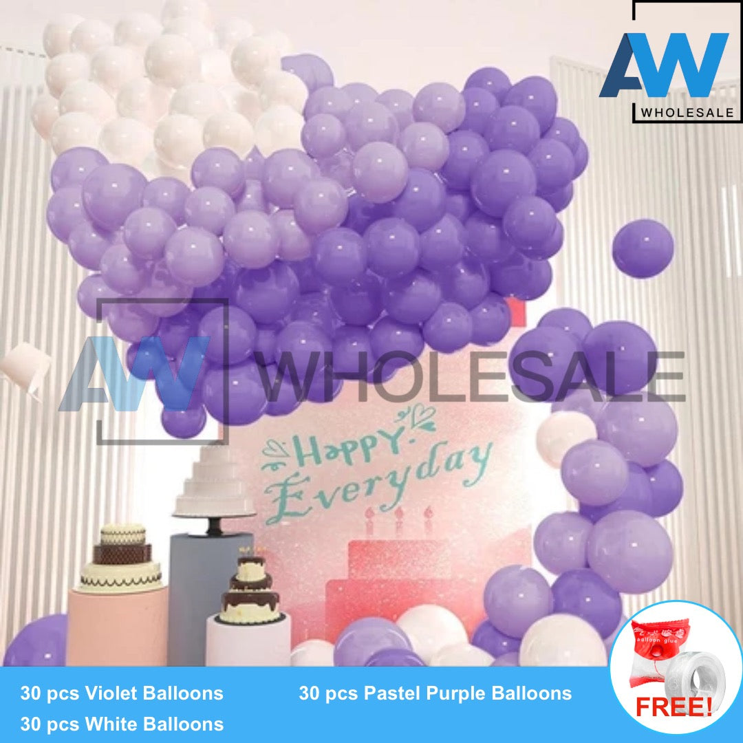 PS-302 (1 set) 90 in 1 Rainbow Balloon Set