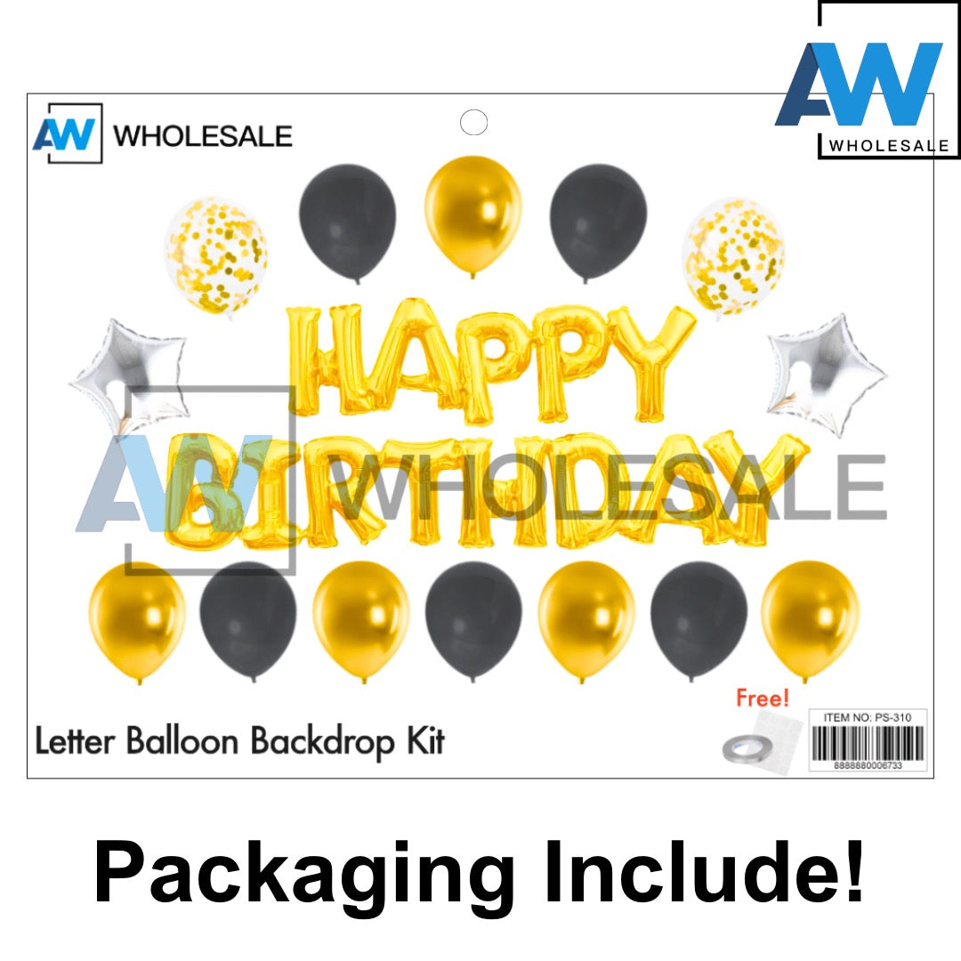 PS-310 (1 set) Letter Balloon Backdrop Set