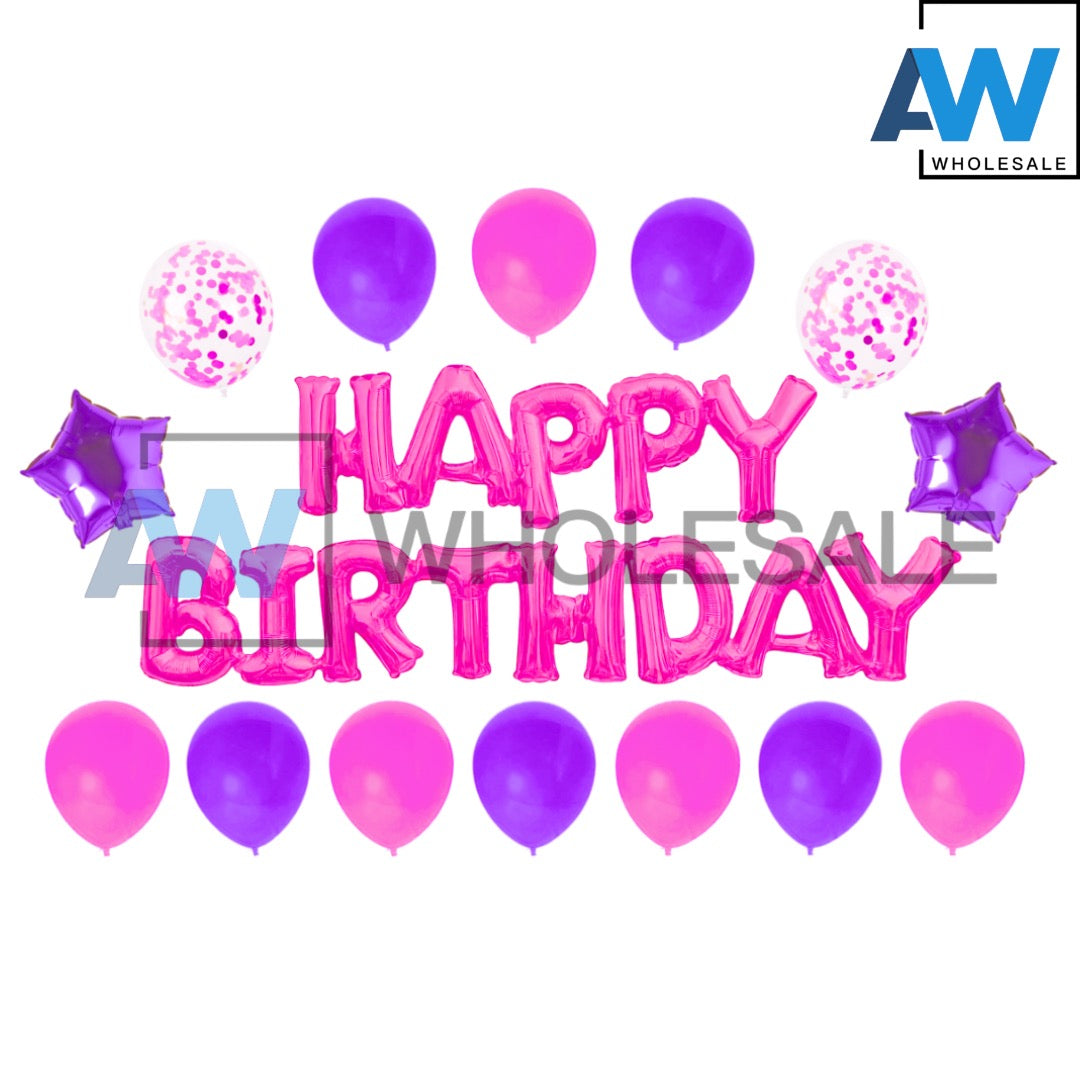 PS-310 (1 set) Letter Balloon Backdrop Set