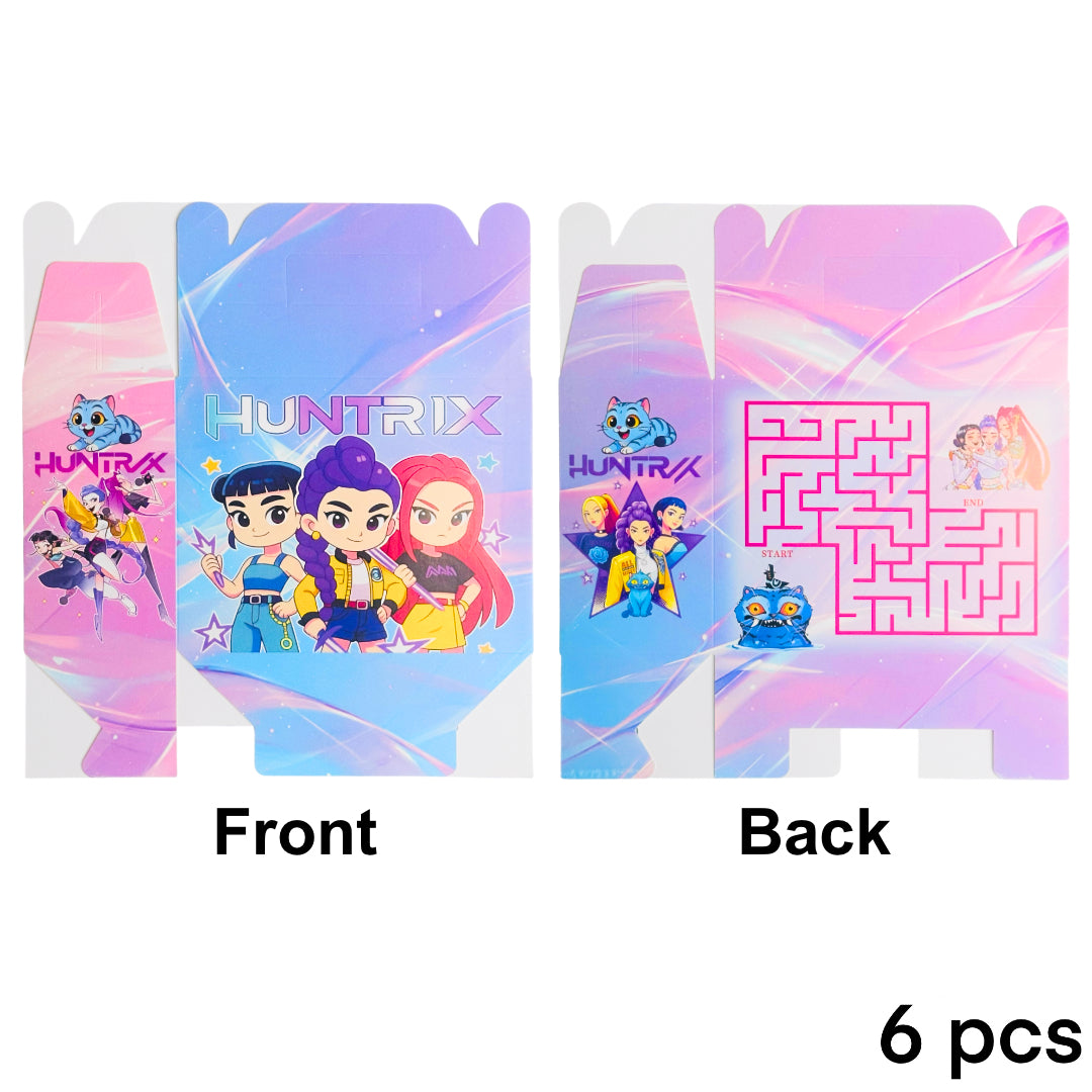 PS-328 (6 pcs) Character Lunchbox Loot Boxes
