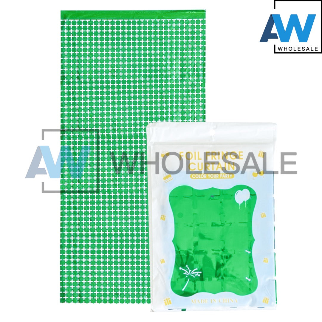 PS-411 (1 pc) Mini Square Sequin Foil Curtain