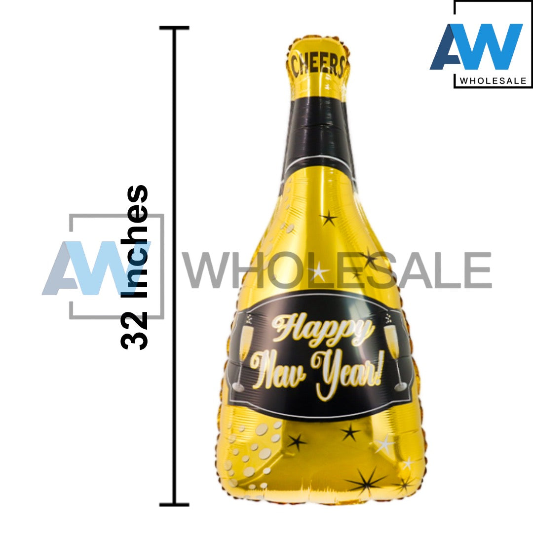 PS-414 (1 set) Happy New Year Balloon Backdrop Set