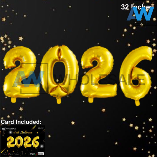 PS-416 (1 set) 32 Inches 2025 Balloon Set