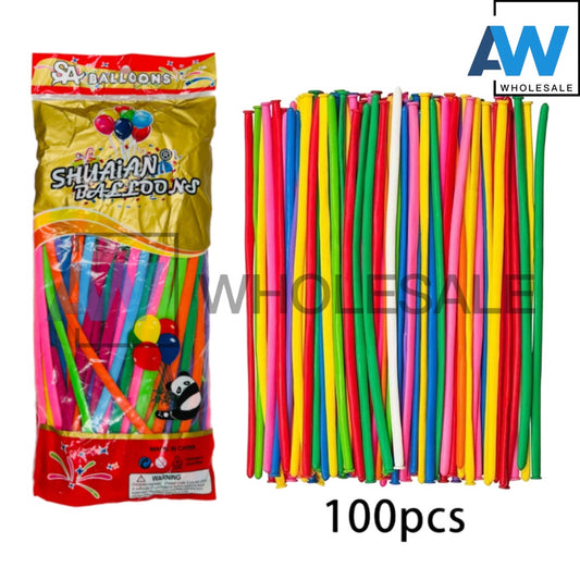 PS-450 (100 pcs) 260Q Assorted Long Balloons