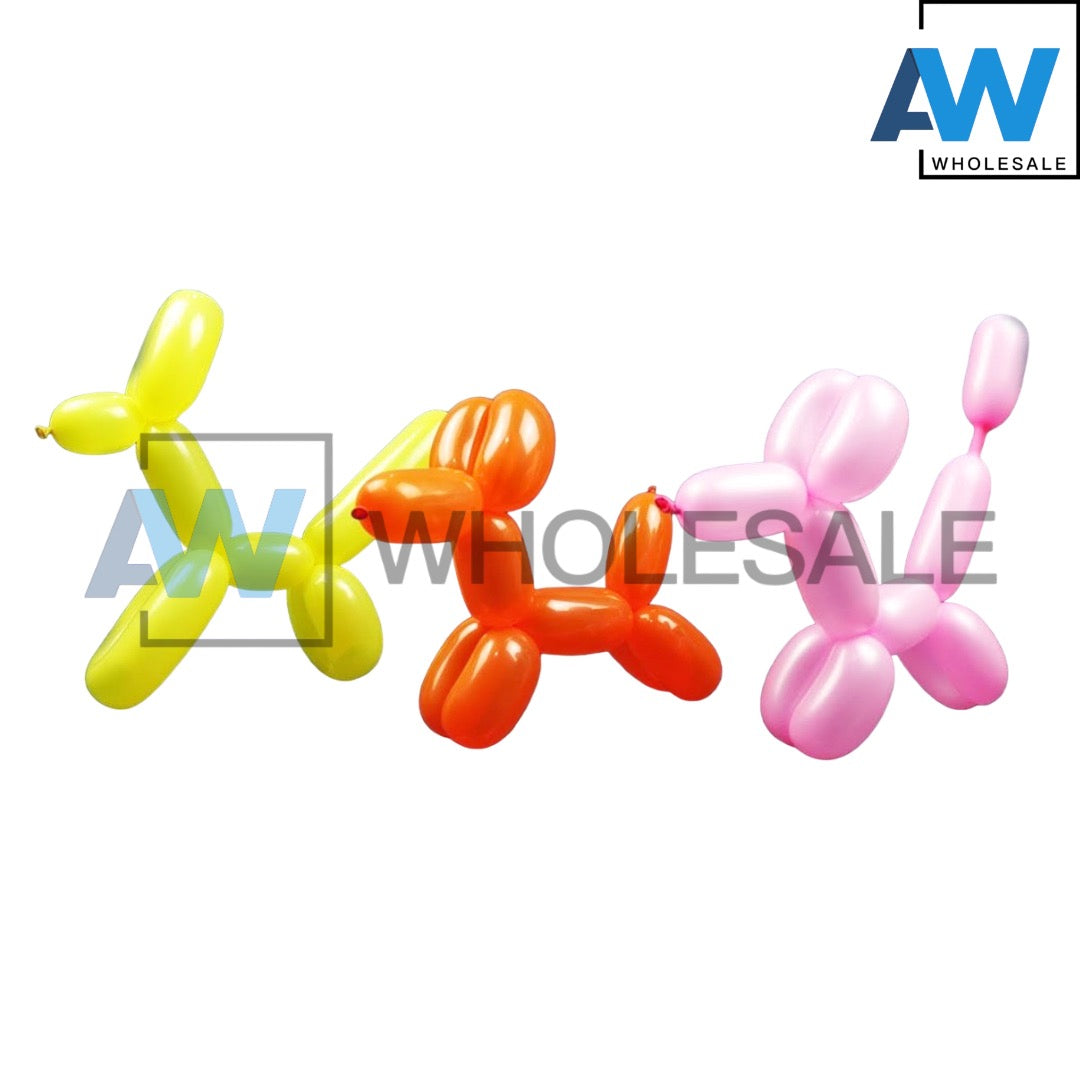 PS-450 (100 pcs) 260Q Assorted Long Balloons