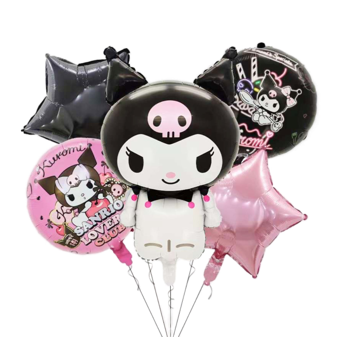 PS-137/PS-138 (1 set) 5 in 1 Character Foil Balloon Set