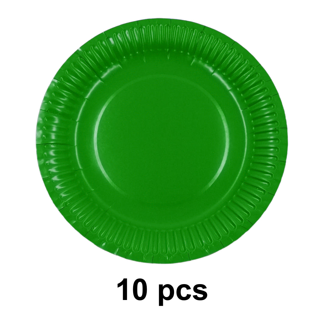 PS-464 (10 pcs) 9 Inch Disposable Paper Plates
