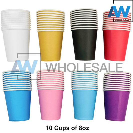 PS-490/PS-464 (10 pcs) Colored Disposable Cups