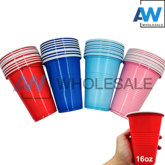 PS-491 (10 pcs) 16 oz Plastic Cups