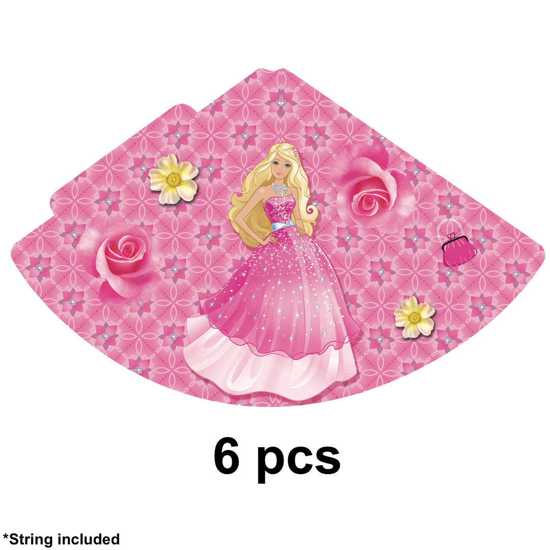 PS-498 (6 pcs) 20 cm Character Kids Party Hats