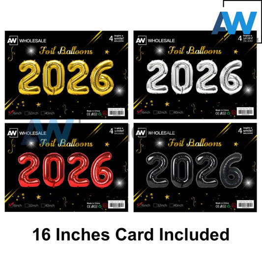 PS-506 (1 set) 16 Inches 2026 Balloon Set