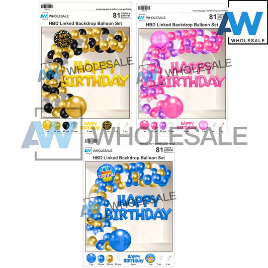 PS-519 (1 set) 81 in 1 Big Balloon Set