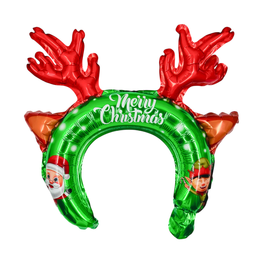 PS-523 (50 pcs) Christmas Balloon Headbands