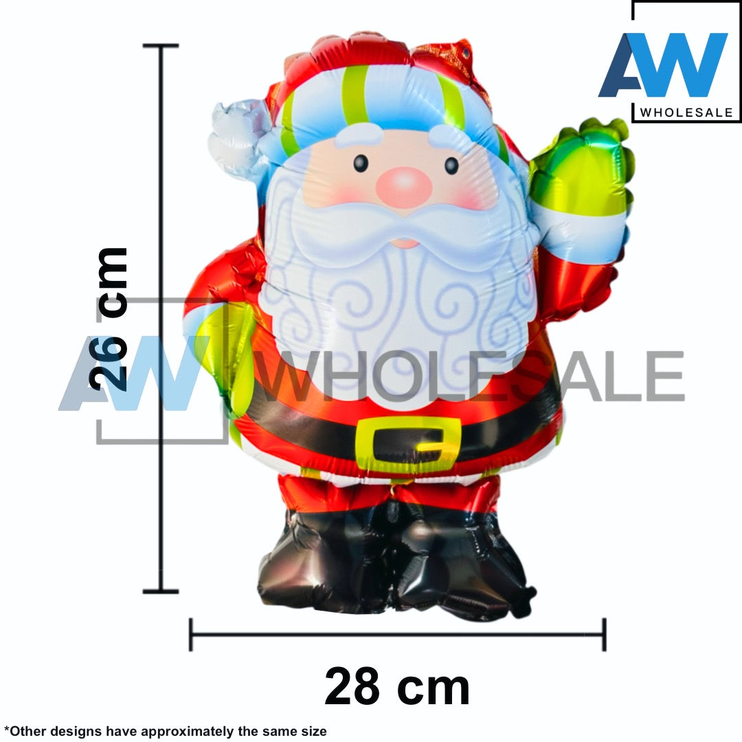 PS-524 (50 pcs) Christmas Theme Foil Balloons