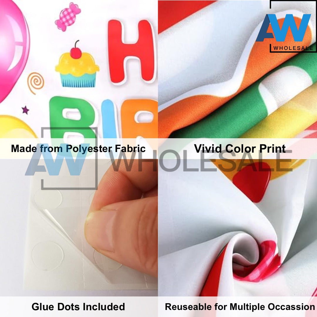 PS-561 (1 set) Tarpaulin Backdrop Balloon Set