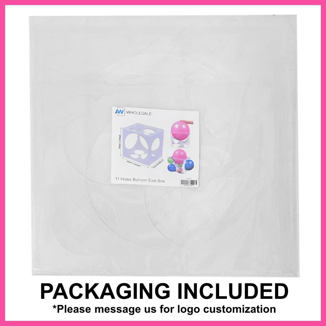 PS-55 (1 set) 11 Holes Balloon Sizer Box