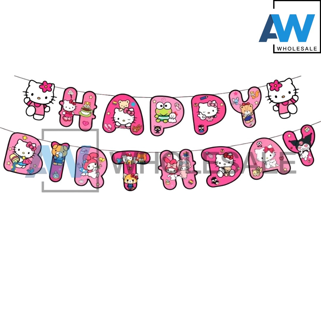 PS-556 (1 set) HK Happy Birthday Banner