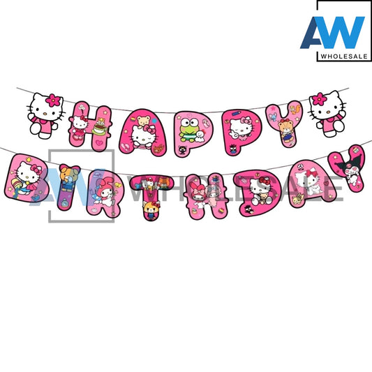 PS-556 (1 set) HK Happy Birthday Banner