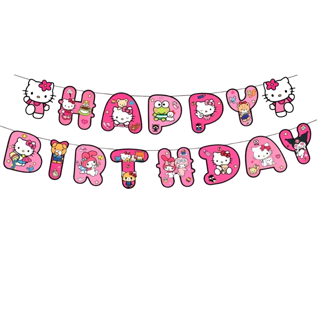 PS-556 (1 set) HK Happy Birthday Banner