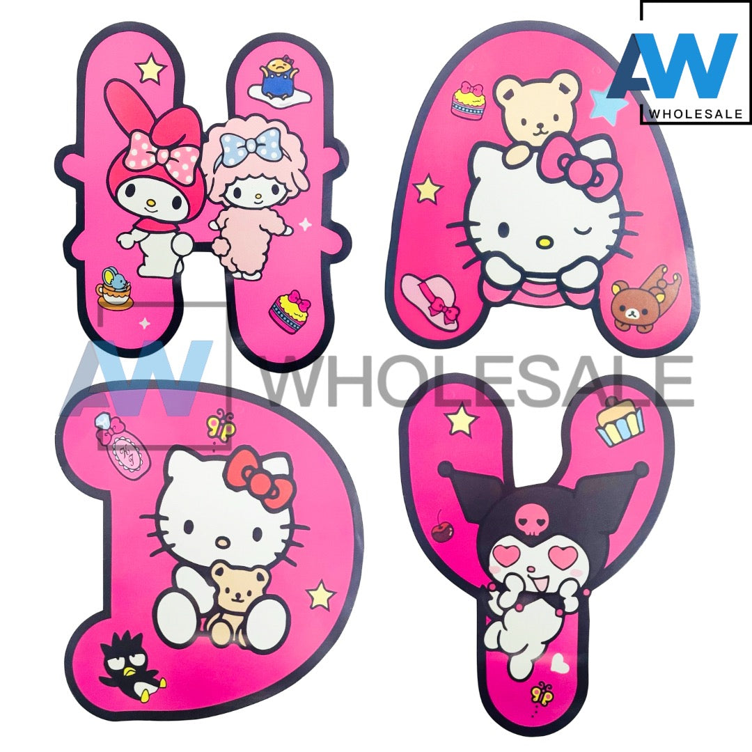 PS-556 (1 set) HK Happy Birthday Banner