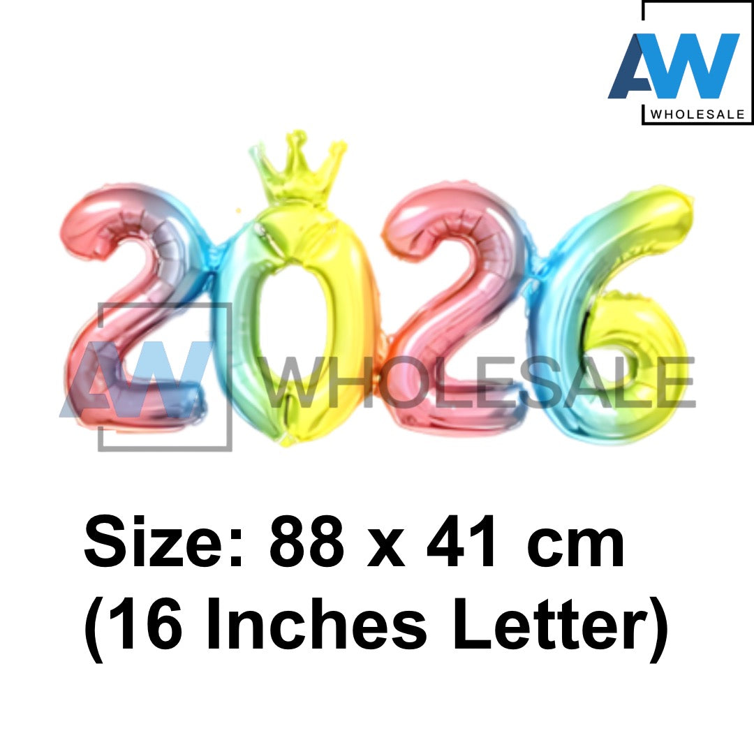 PS-563 (1 set) 2026 Crown Balloon Set