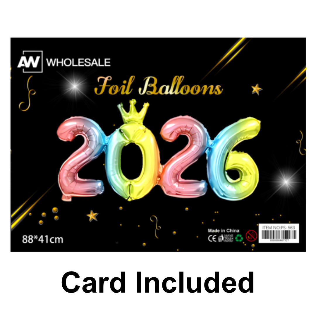 PS-563 (1 set) 2026 Crown Balloon Set