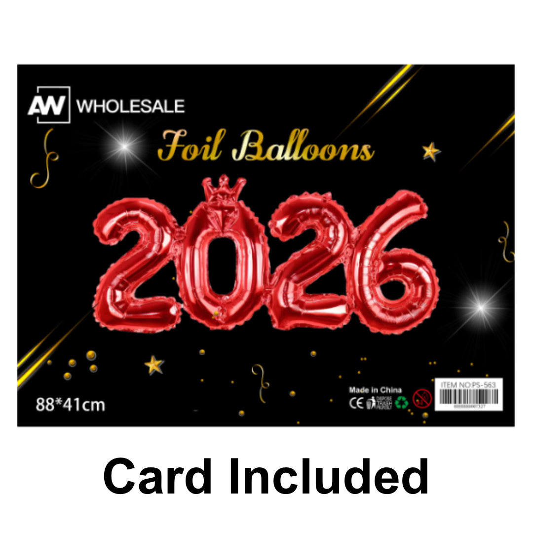 PS-563 (1 set) 2026 Crown Balloon Set