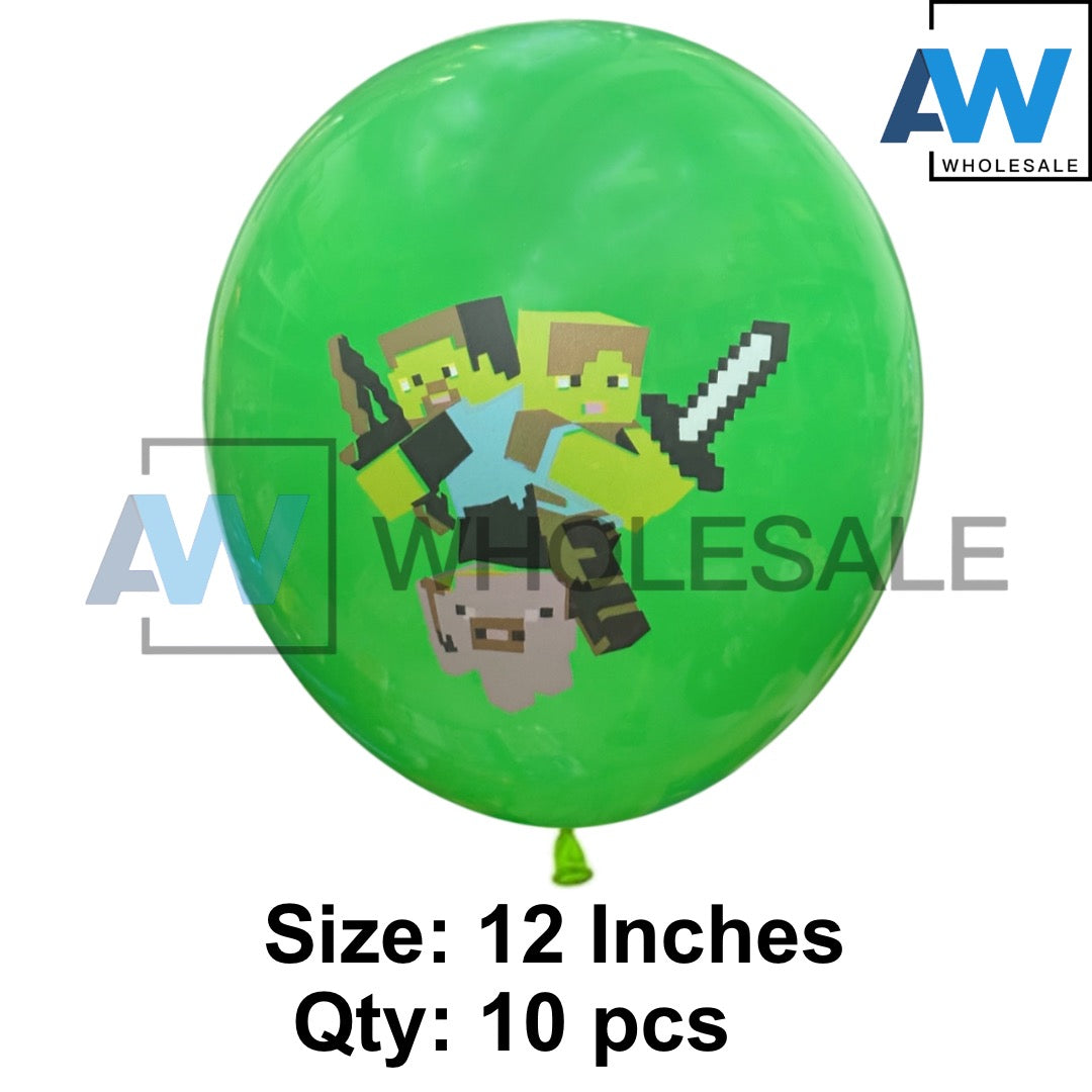 PS-567 (10 pcs) Character Latex Balloons