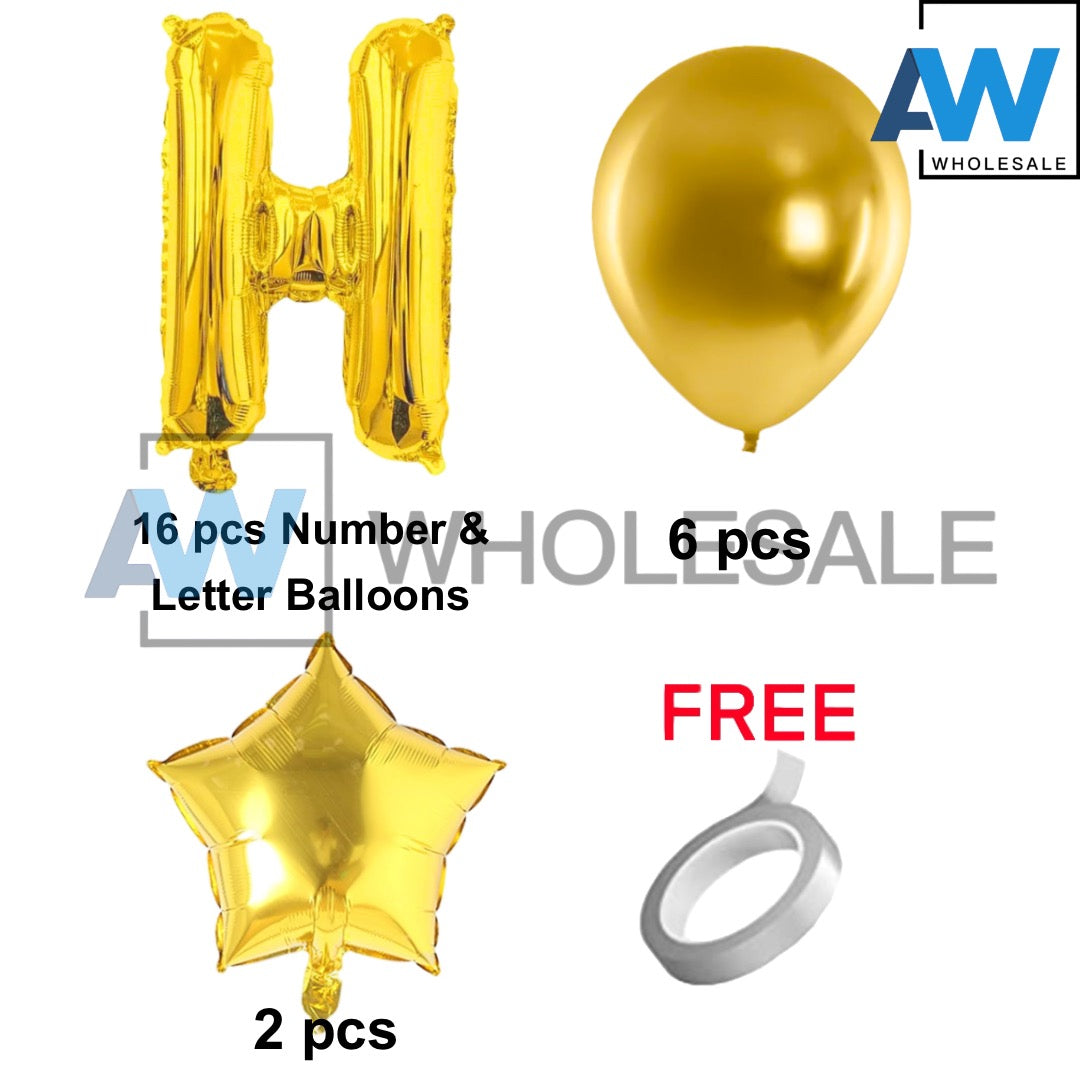 PS-569 (1 set) 2026 Happy New Year Balloon Set