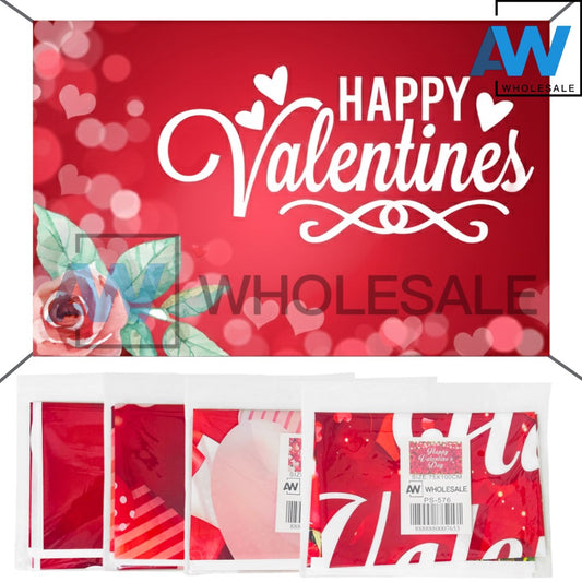 PS-576 (1 pc) 100 x 75 Happy Valentines Day Tarpulin