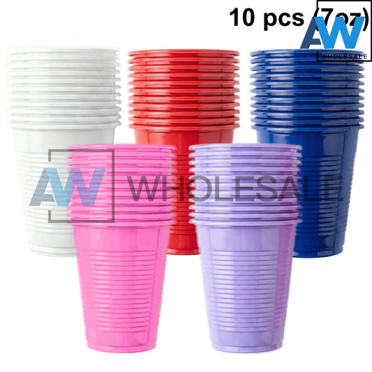 PS-581 (10 pcs) 7 oz Plastic Cups