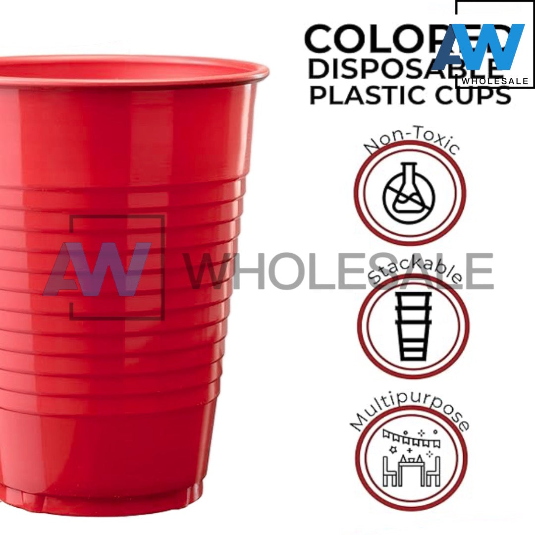 PS-581 (10 pcs) 7 oz Plastic Cups