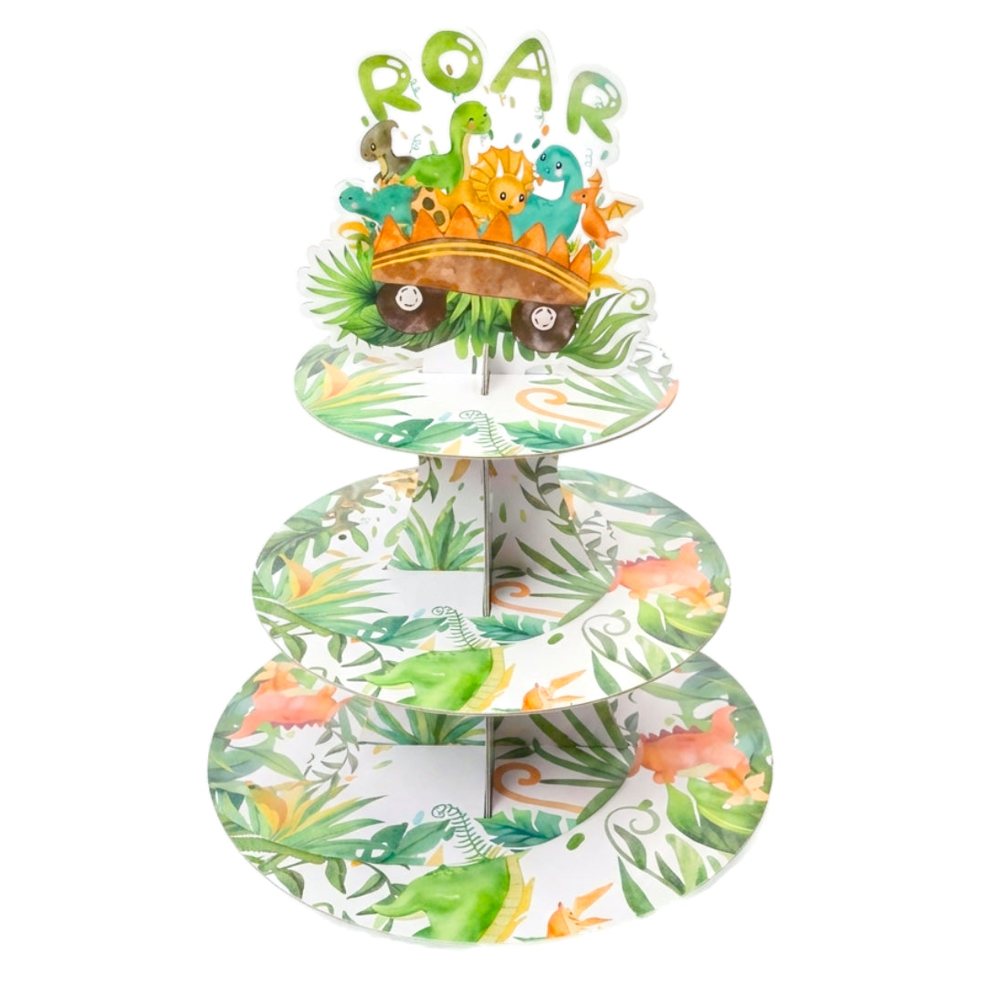 PS-80B (1 set) Character Paper Cupcake Stand