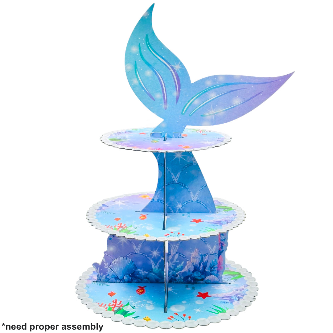 PS-80B (1 set) Character Paper Cupcake Stand