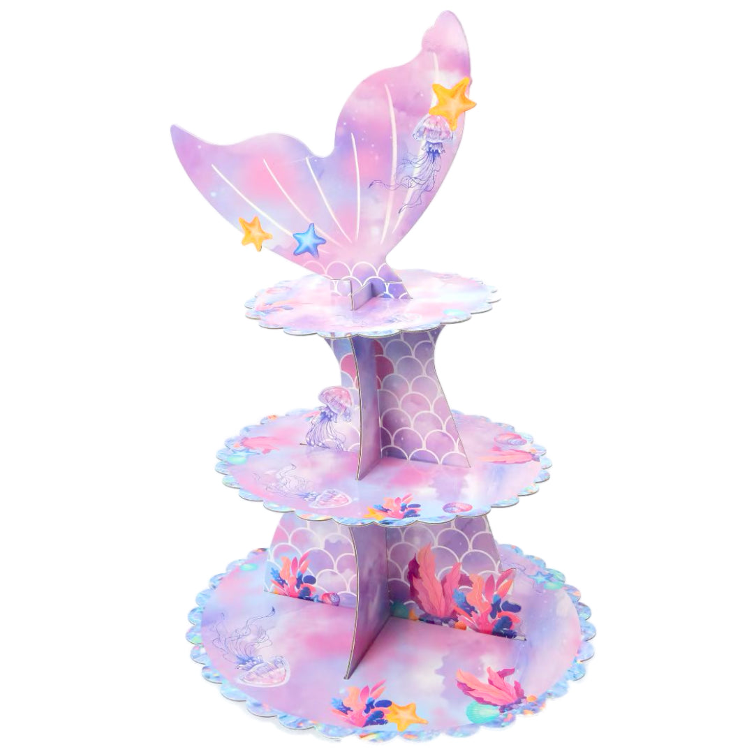 PS-80B (1 set) Character Paper Cupcake Stand
