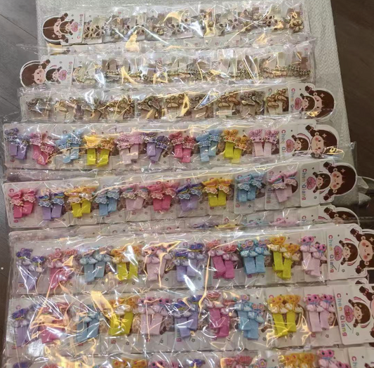 HPN-2636 (1 card) Mini Hair Clip Set