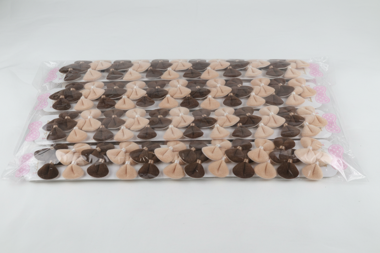 HPN-2601 (20 pcs) Fabric Ribbon Hair Clips