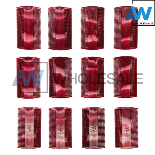 XP-1015 (12 pcs) Maroon Suyod Comb