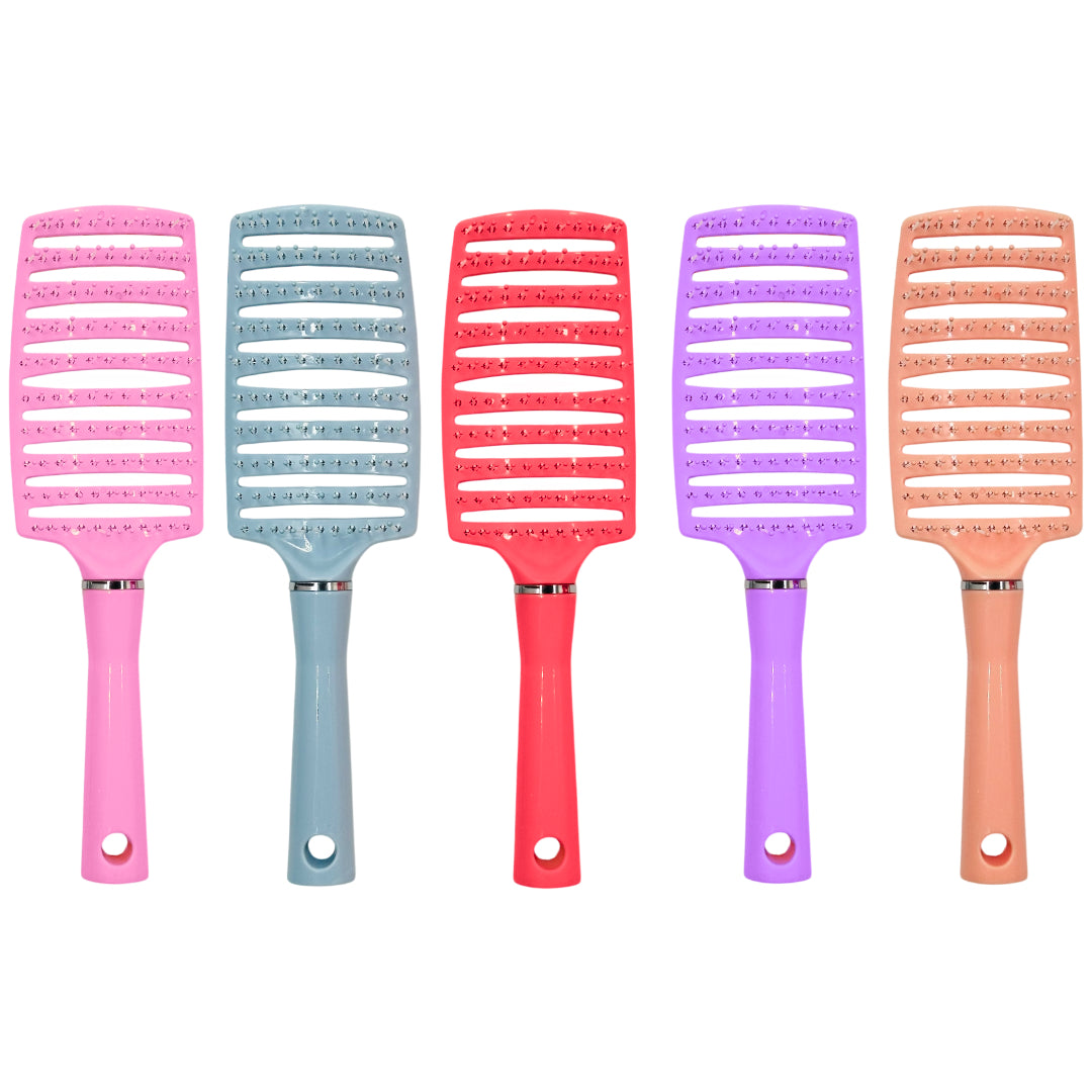 XP-1177 (1 pc) Curved PVC Hair Combs