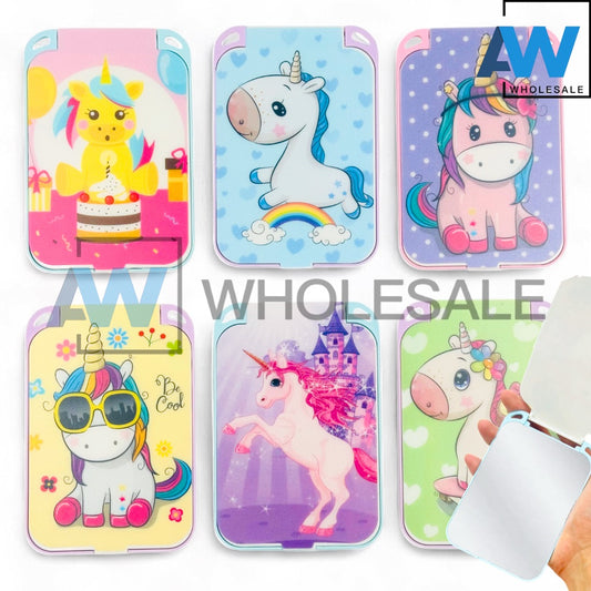XP-1186 (1 pc) Unicorn Rectangle Foldable Mirror