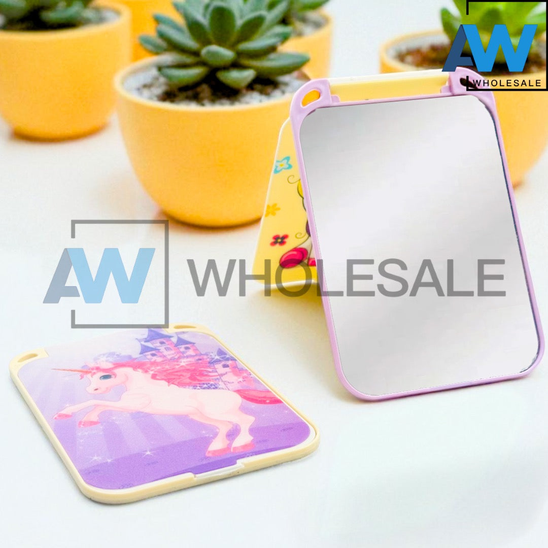 XP-1186 (1 pc) Unicorn Rectangle Foldable Mirror