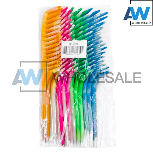XP-1194 (12 pcs) Two Tone PVC Long Combs