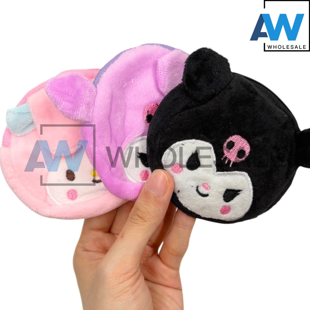XP-1196 (12 pcs) Cute Character Coin Purse