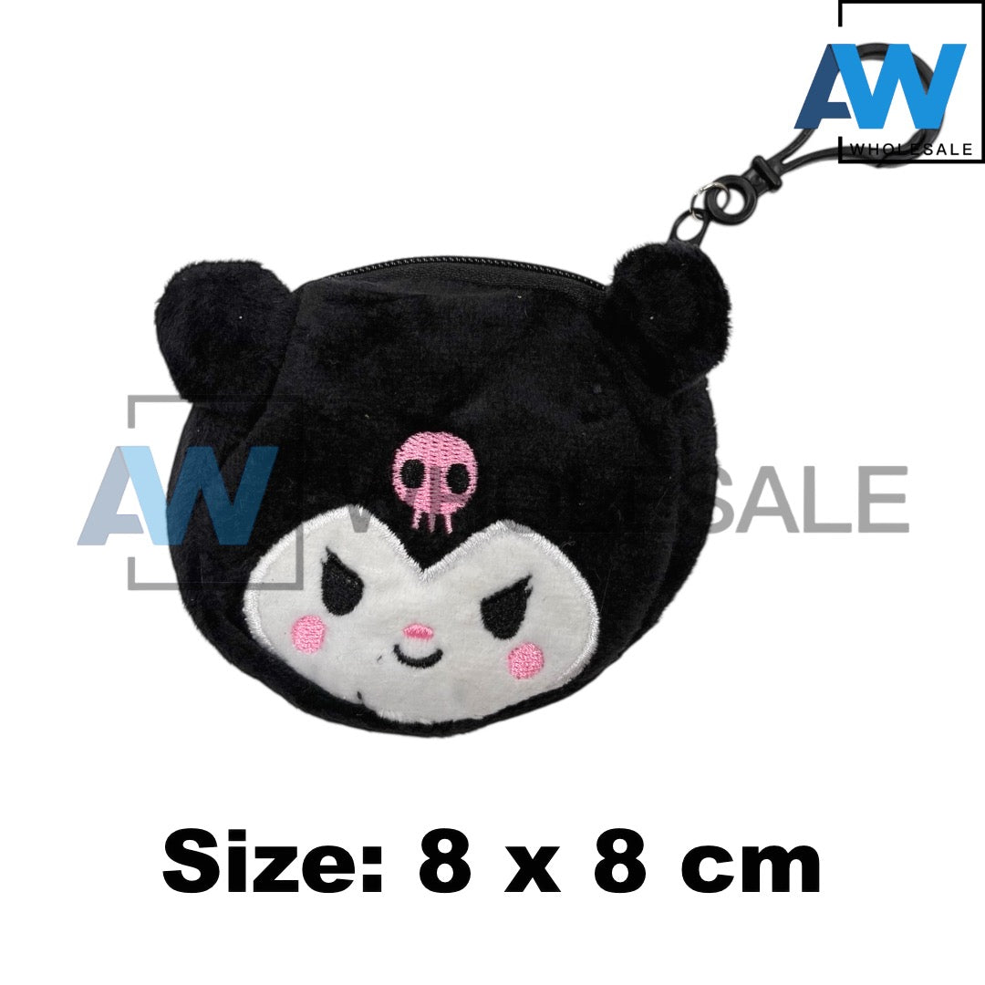 XP-1196 (12 pcs) Cute Character Coin Purse