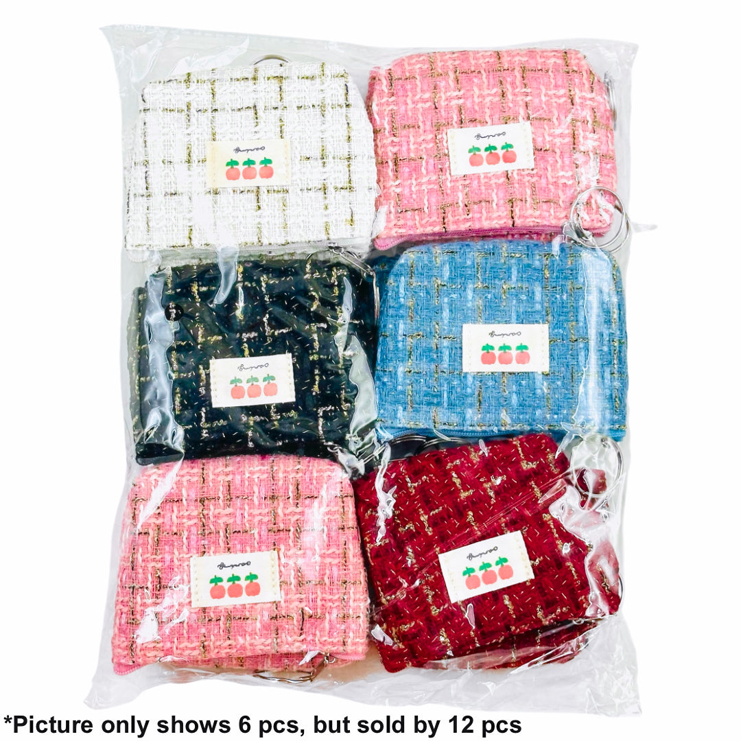 XP-1198 (12 pcs) Cute Coin Purse Wallet